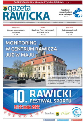 okładka Gazety Rawickiej wydanie majowe