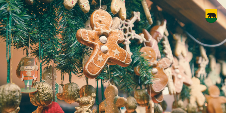 grafika świąteczna jarmark ozdoby