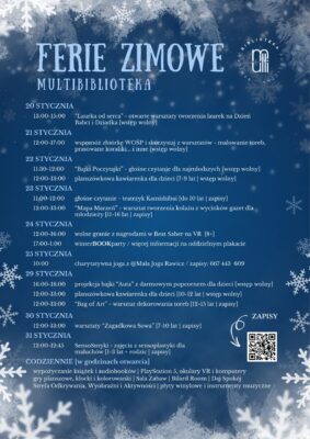 oferta ferii zimowych