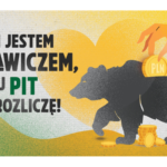 grafika niedżwiedzia z hasłem
