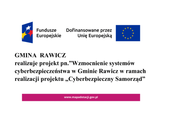 Tytuł projektu z logotypami programu.