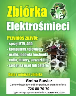 informacja o zbiórce elektrośmieci