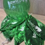 piłka dmuchana z logotypem Gminy Rawicz