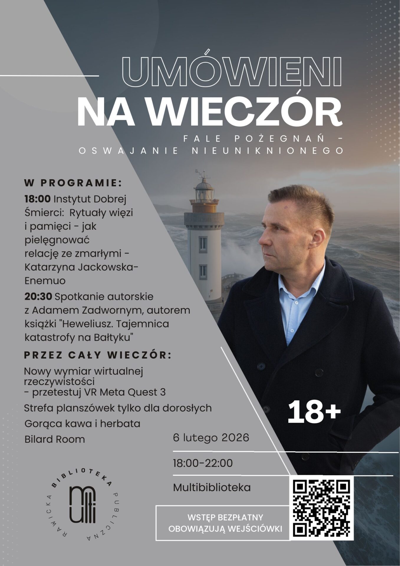 Informacje o wydarzeniu oraz zdjęcie autora.