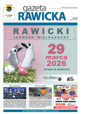 Pierwsza strona "Gazety Rawickiej" nr 3