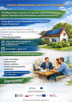 Informacje o programie i planowanych konsultacjach.