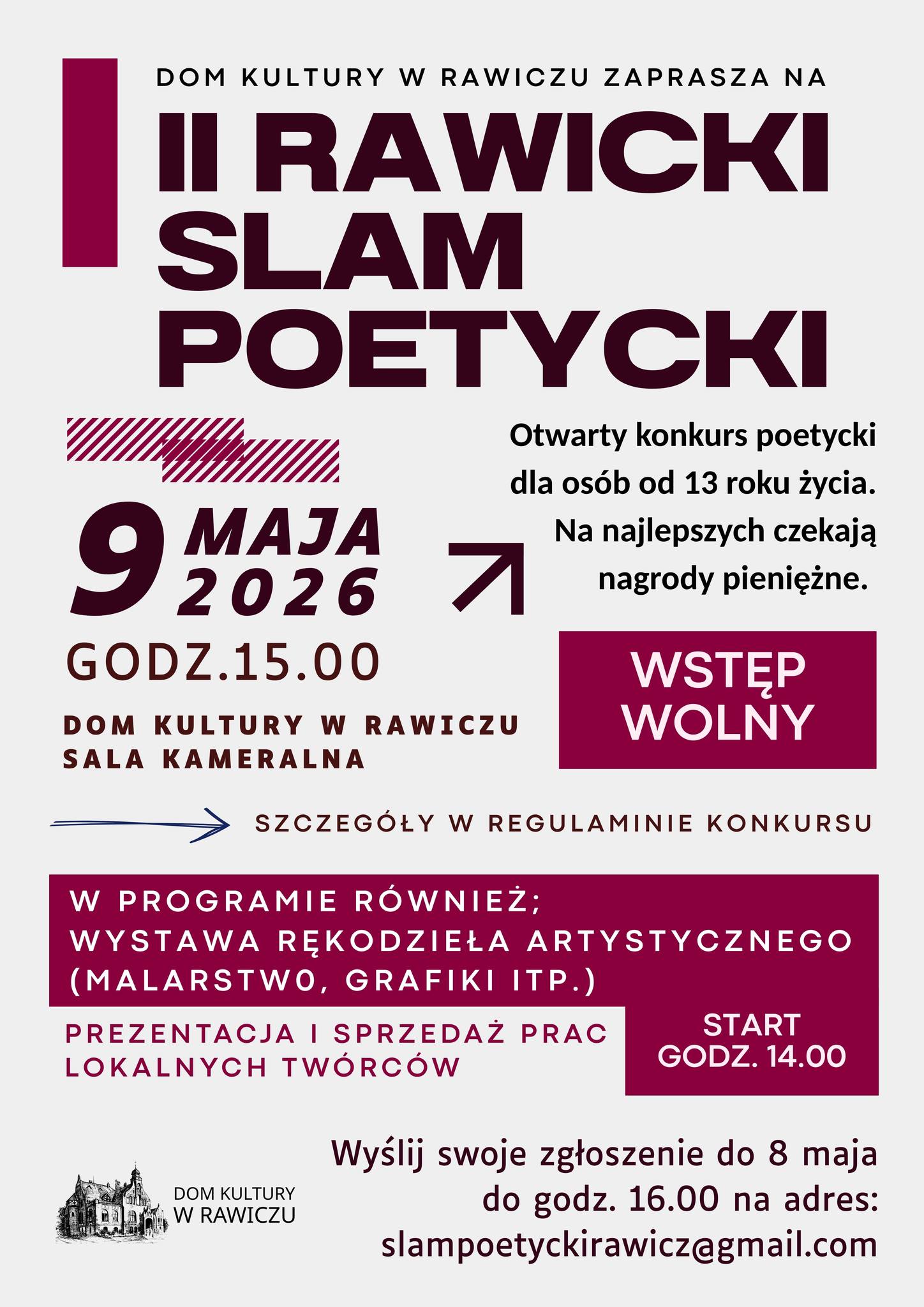 Informacje o wydarzeniu.