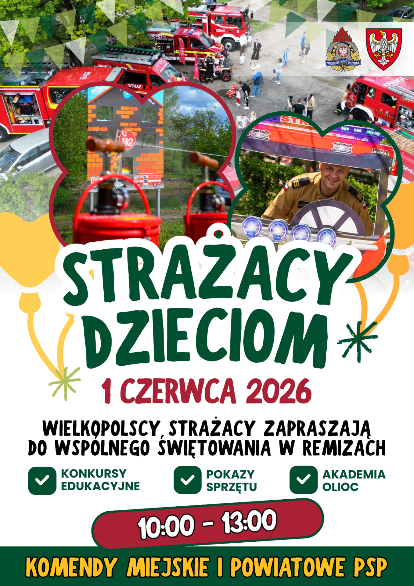 KOLA ZDJĘĆ O TEMATYCE STRAŻACKIEJ, INFORMACJE O WYDARZENIU