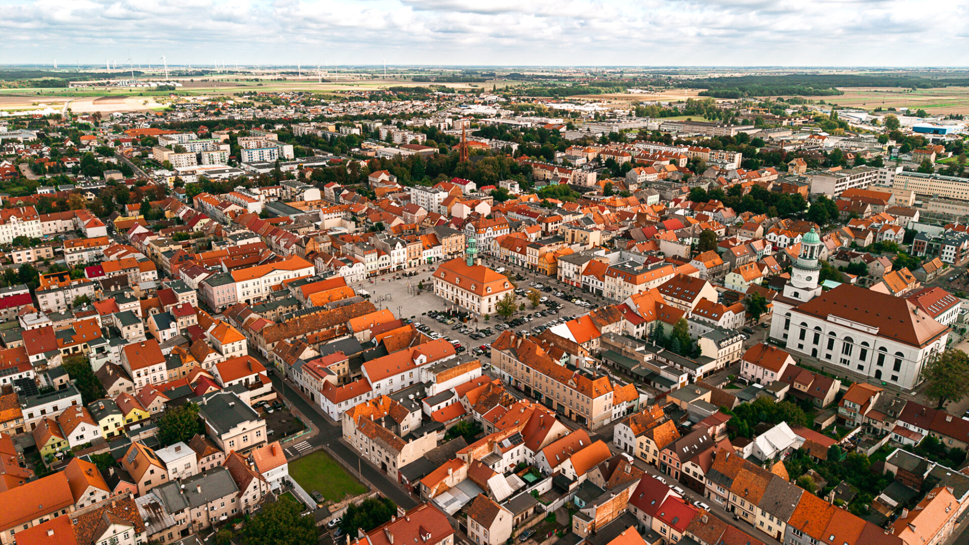 widok na Rawicz