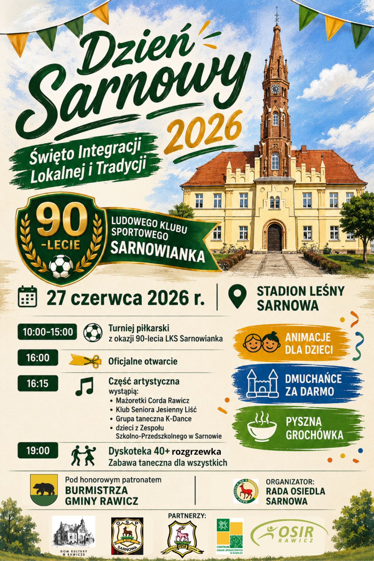 plakat Dzień Sarnowy