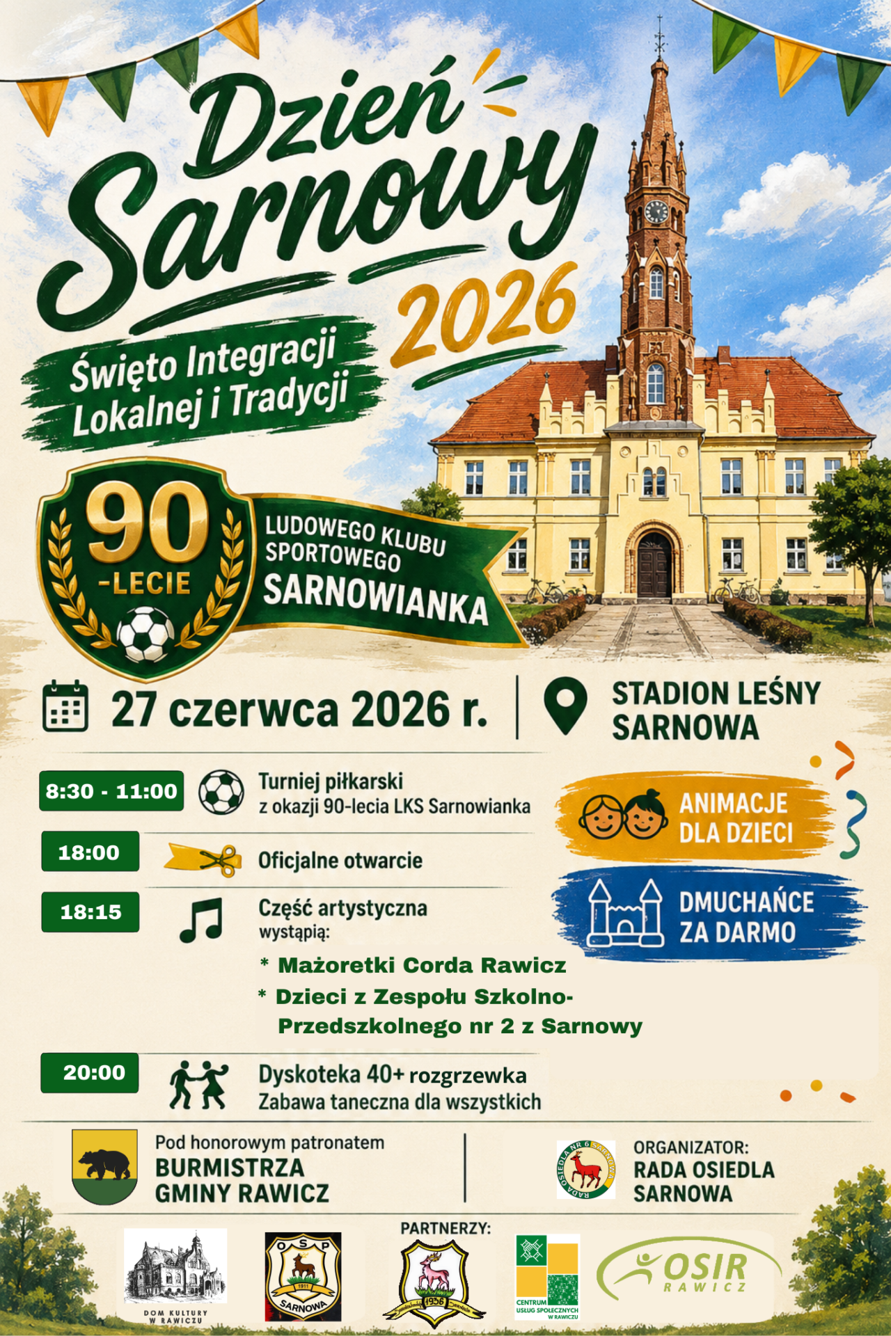 plakat Dzień Sarnowy