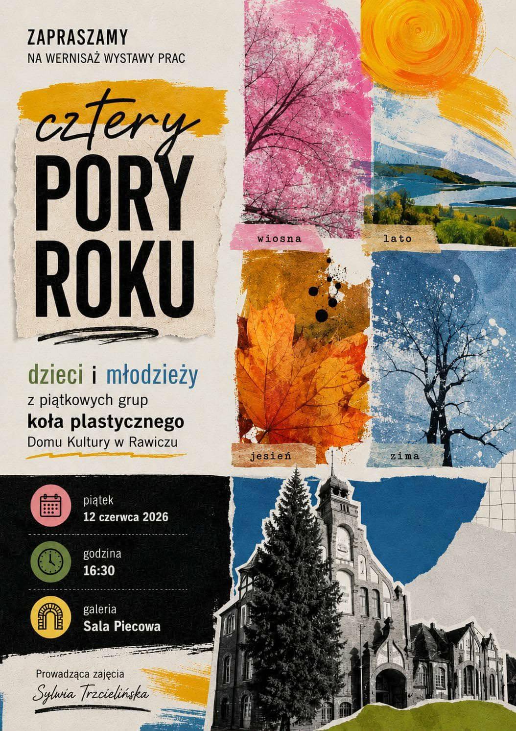 zaproszenie na wernisaż wystawy