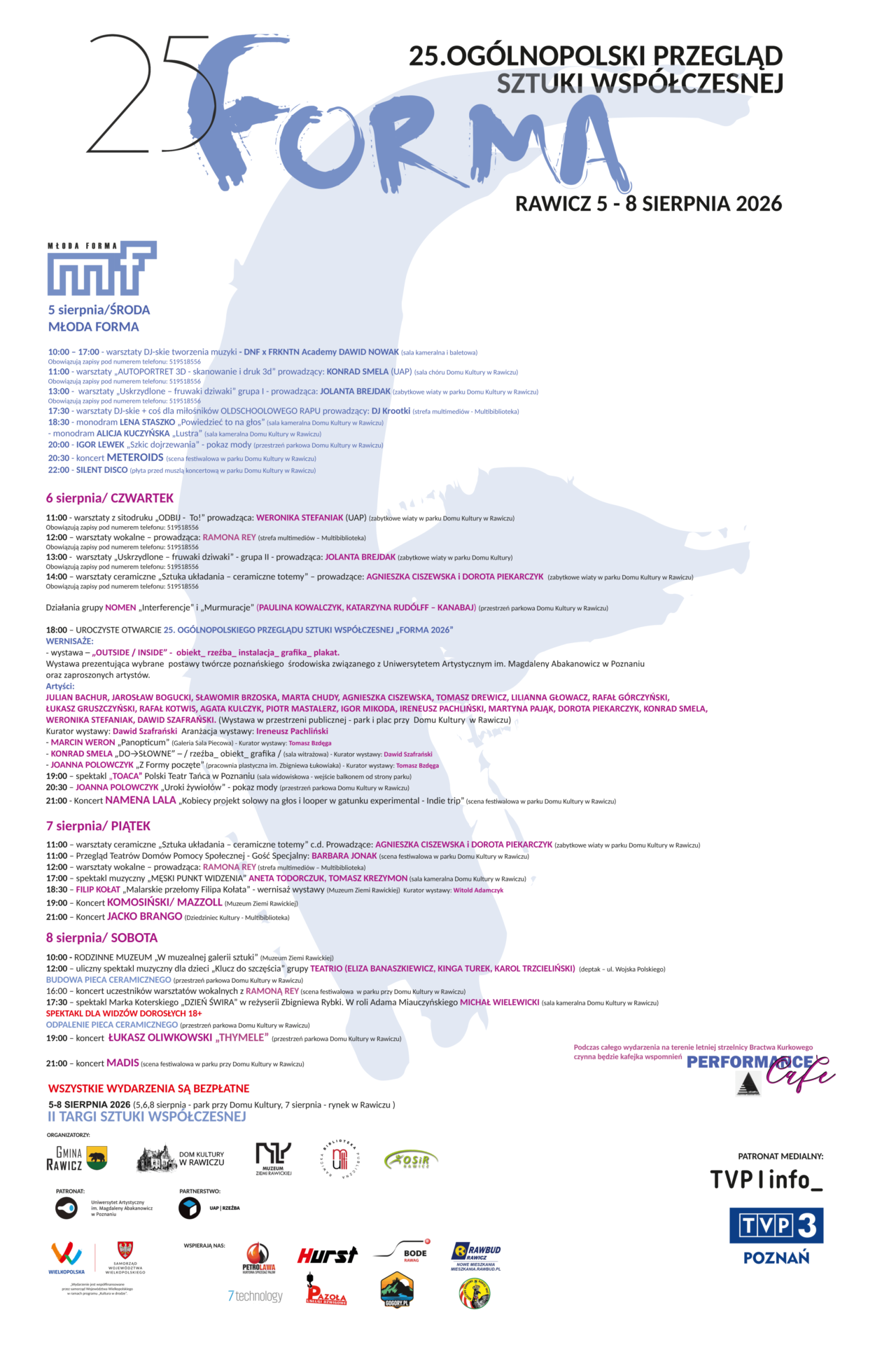 Plakat Program Grafika ogólna