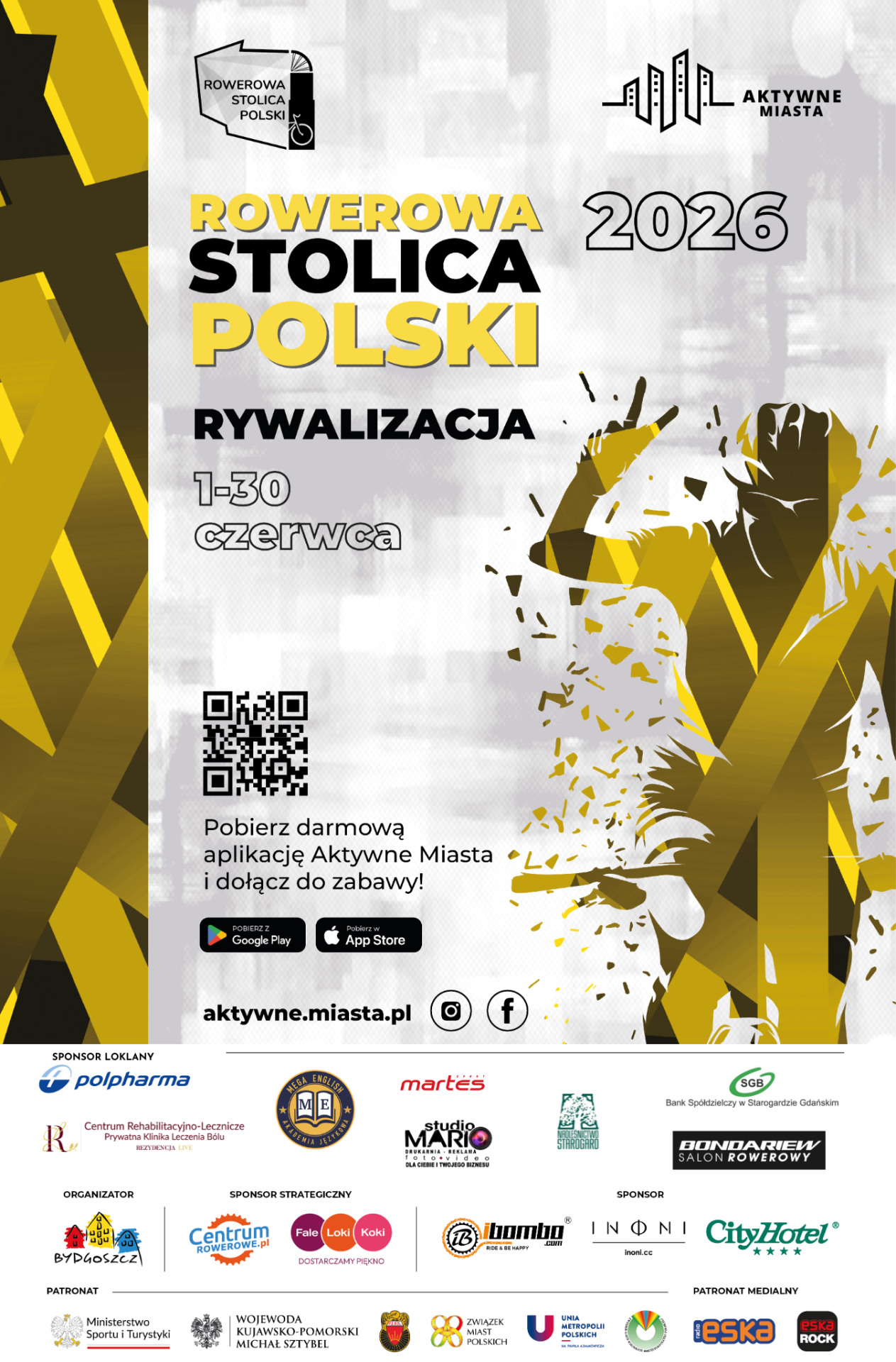 plakat rowery podsumowanie